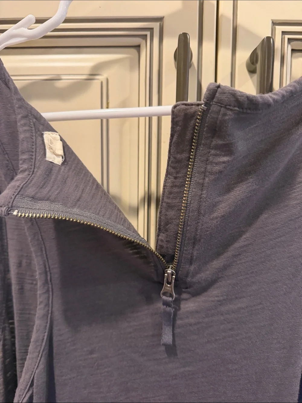J. Crew charcoal gray scoop neck tank top